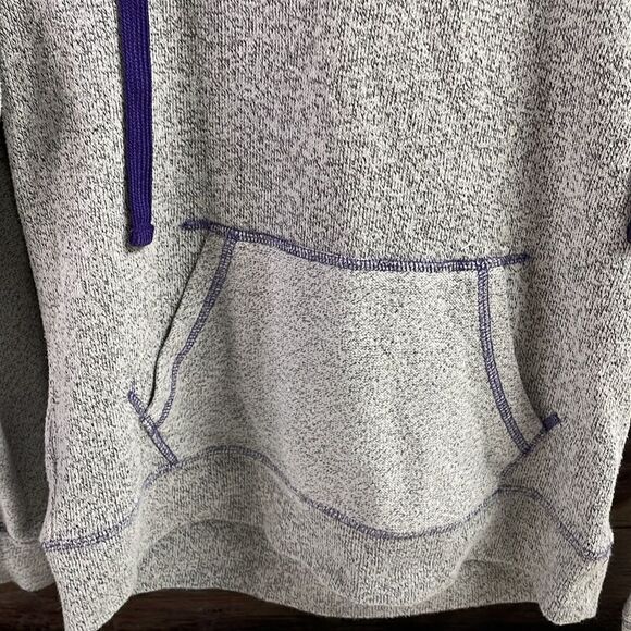 Wicked the Musical Womens Hoodie Pullover Sweatshirt Heather/Purple Grey Small - Picture 5 of 8